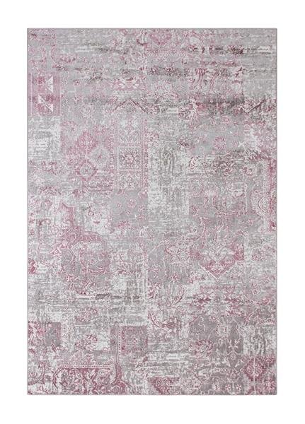 Kunstsilketeppe Nagari - Rosa Kunstsilketeppe Nagari - Rosa