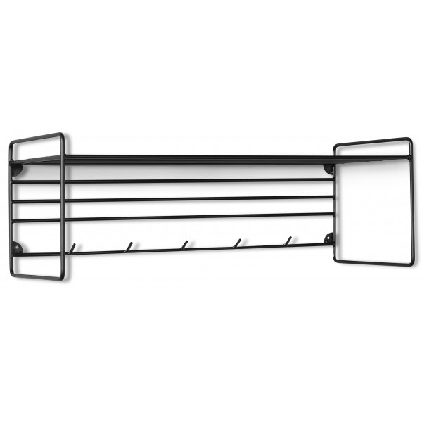 Revel hattehylle - Svart