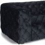Zeus 4-seters sofa - Svart