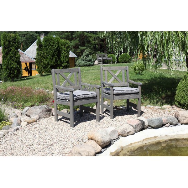 Bollnäs utendørs lenestol - Grå Bollnäs utendørs lenestol - Grå