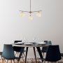 Atlas taklampe 10261 - Vintage/hvit