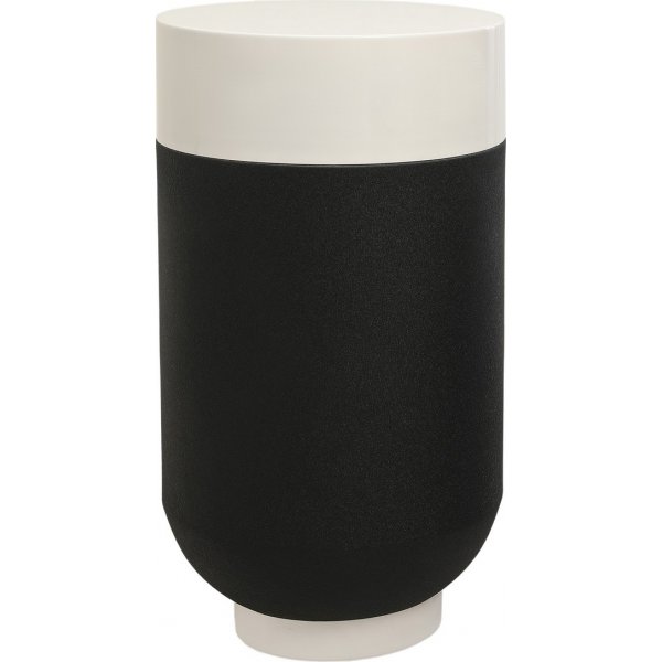 Bud sidebord 70 cm - Sort/hvit