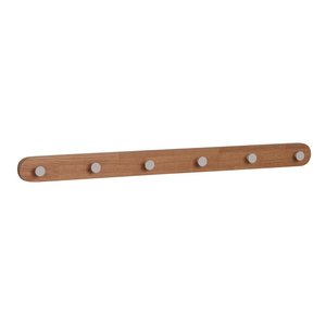 Metro kroklist 65 cm - 6 krokar - Eik Metro kroklist 65 cm - 6 krokar - Eik