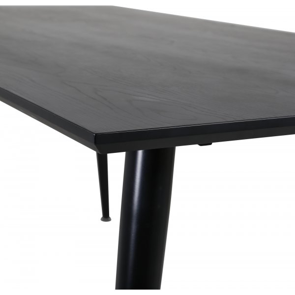 Dip spisebord 180 x 90 cm - Sort Dip spisebord 180 x 90 cm - Sort