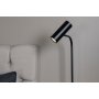 Malsta bordlampe - Hvit marmor / svart
