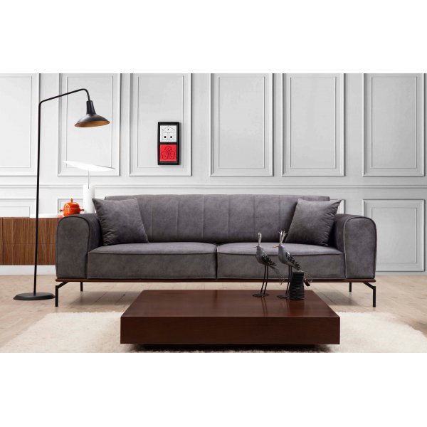 Siesta 3-seters sofa - Antrasitt Siesta 3-seters sofa - Antrasitt