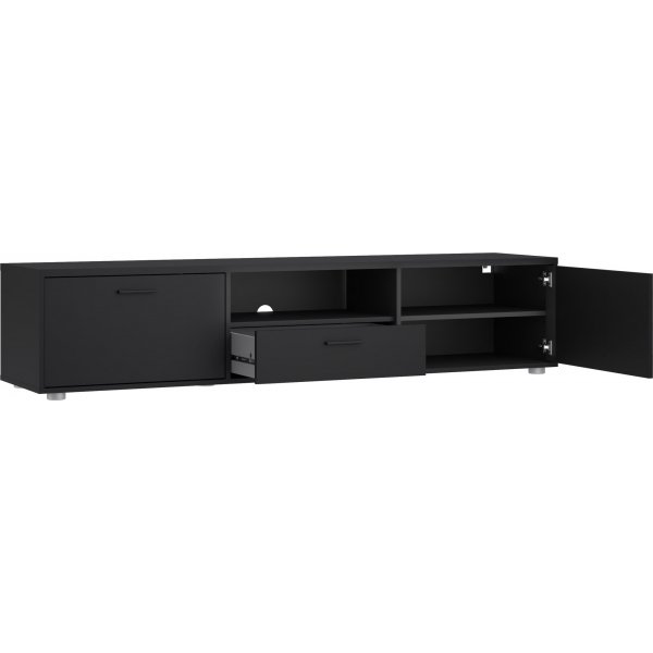 Media wide media benk med skuffer - Sort Media wide media benk med skuffer - Sort
