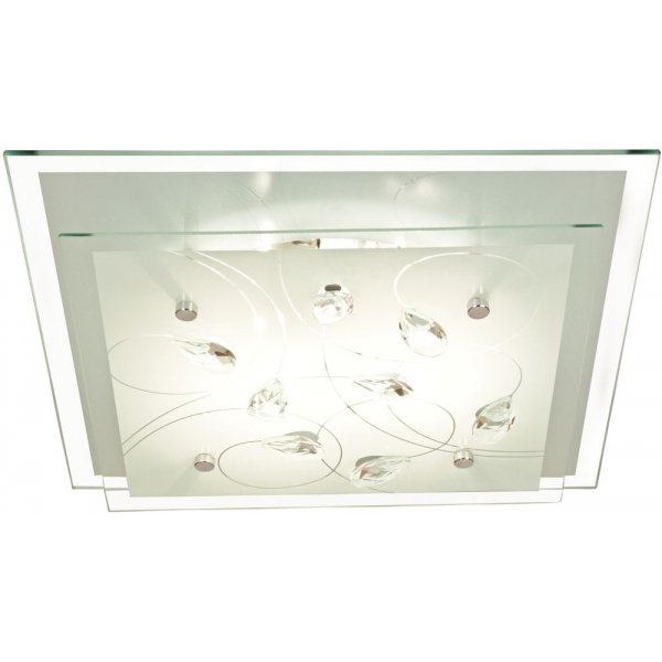 Plafond Demi - Krom/klar