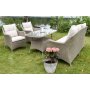 Denver loungegruppe i kunstrotting - Naturfarget