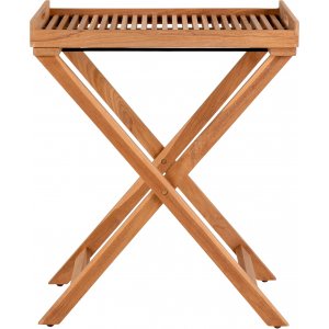 Rundt brettbord 60 x 40 cm - Teak