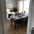 Kundebilde Öregrund spisebord 140 cm - Gjenvunnet tre/metall
