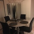 Kundebilde Ibiza spisebord ø110 - Hvit/krom