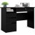 Function Plus skrivebord med 3 skuffer 109,3 x 48,5 cm - Sort