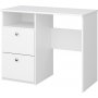 Memphis skrivebord 90 x 42,5 cm - Hvit