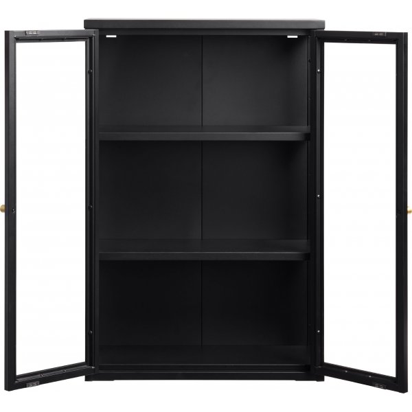 Toddy svart veggskap med dobbel dør H90 cm Toddy svart veggskap med dobbel dør H90 cm