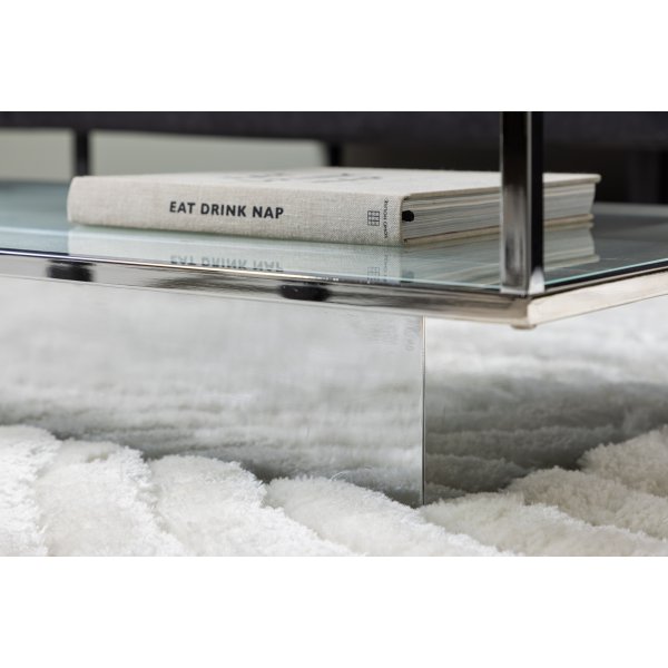 Maglehem salongbord 130 x 60 cm - Sølv Maglehem salongbord 130 x 60 cm - Sølv