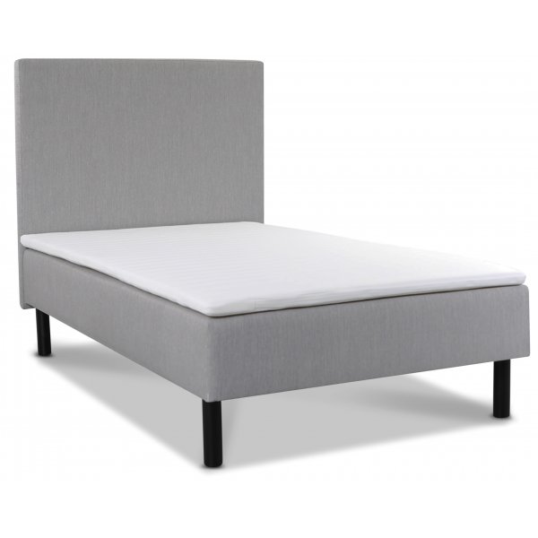 Cloud rammemadrass 120 cm med sengegavl - Pocketsystem