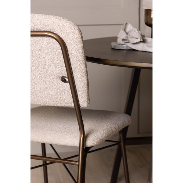 Spisestol i silke - Beige Spisestol i silke - Beige