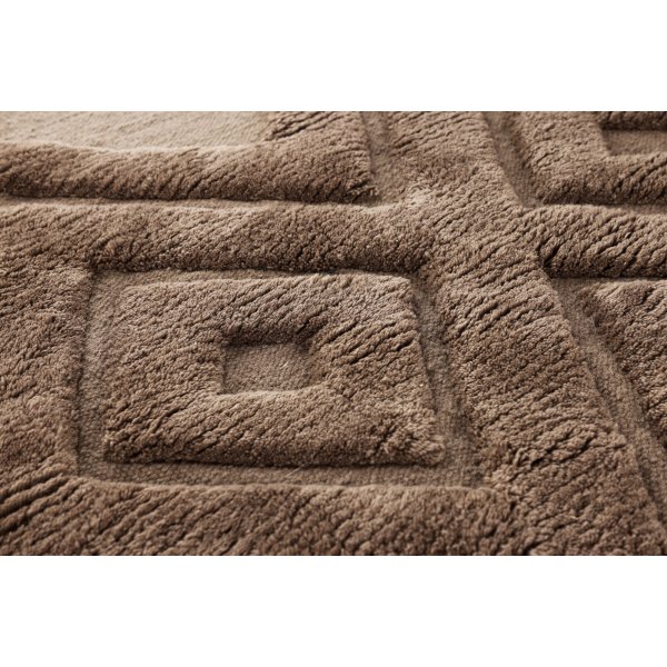 Dahlia ullteppe - Mørkebrunt Dahlia ullteppe - Mørkebrunt