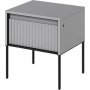 Trend nattbord - Gr/svart