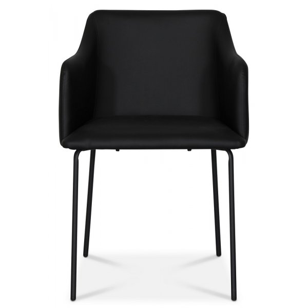 New York lenestol - Svart PU + Flekkfjerner for mbler