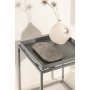Porto sidebord 45 x 45 cm - Mrk gr