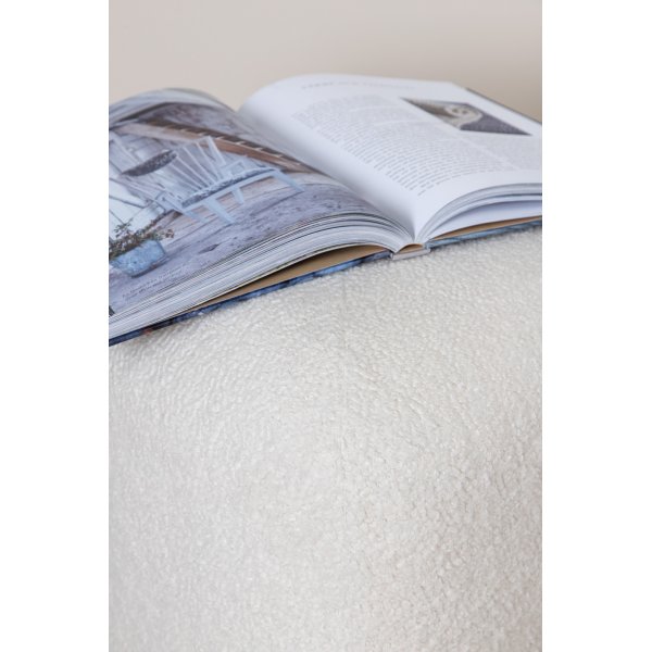 Tee sittepuff - Hvit teddy Tee sittepuff - Hvit teddy