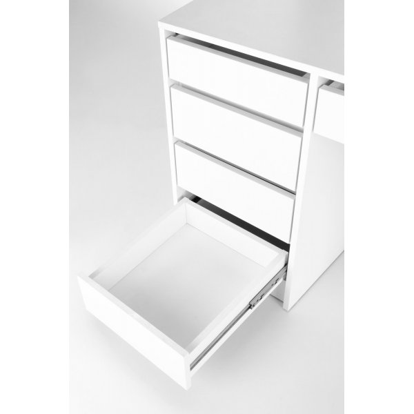 Fasadas sminkebord med speil og belysning