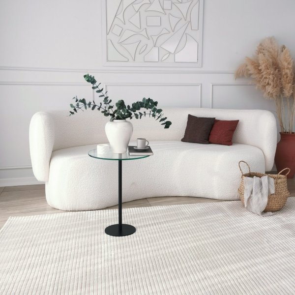 Sosialt salongbord Ø40 cm - Sort Sosialt salongbord Ø40 cm - Sort