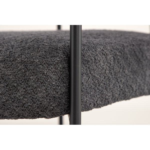 Hökåsen x Josefin Lustig lenestol - Sort/mørk grå Hökåsen x Josefin Lustig lenestol - Sort/mørk grå