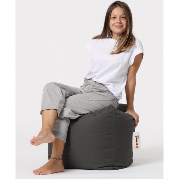 Firkantet puff - Gr�