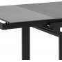 Huddersfield spisebord 120-200 cm - Sort