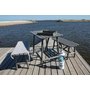 land bord med 2 benker - Gr