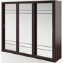 Mervyn garderobe med speil - Wenge