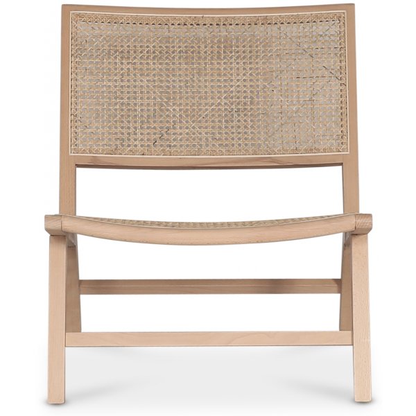 Hestia lenestol - Natur/rotting + Tekstilpleie for møbler Hestia lenestol - Natur/rotting + Tekstilpleie for møbler