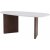 Grnvik spisebord 180 x 90 cm - Lysegr + Mbelpleiesett for tekstiler
