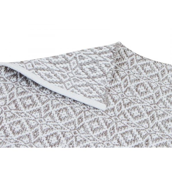 Bomullsteppe Davina - Grå Bomullsteppe Davina - Grå