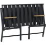 Lotus 2-seters utesofa - Svart/grnn
