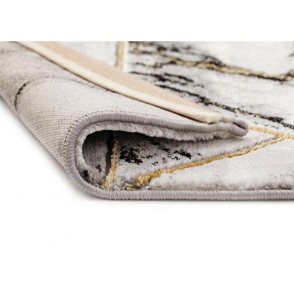 Maskinvevd teppe Diamond Marble - Gull Maskinvevd teppe Diamond Marble - Gull