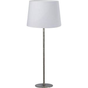 Base bordlampe - Rustikk slv/hvit - 58 cm