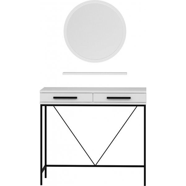 Sane sminkebord 90 x 45 cm - Hvit Sane sminkebord 90 x 45 cm - Hvit