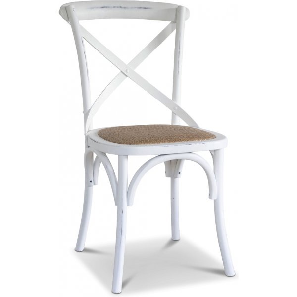 Paris spisegruppe 180 cm bord svart + 6 st hvite Gaston spisestoler Paris spisegruppe 180 cm bord svart + 6 st hvite Gaston spisestoler