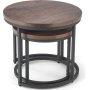Settbord valntt/svart 43/53 cm - Tore