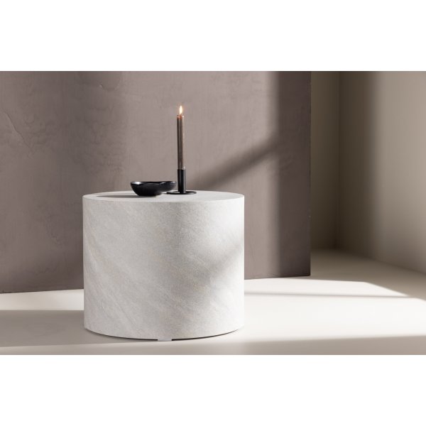 York salongbord Ø50 cm - Betongeffekt York salongbord Ø50 cm - Betongeffekt