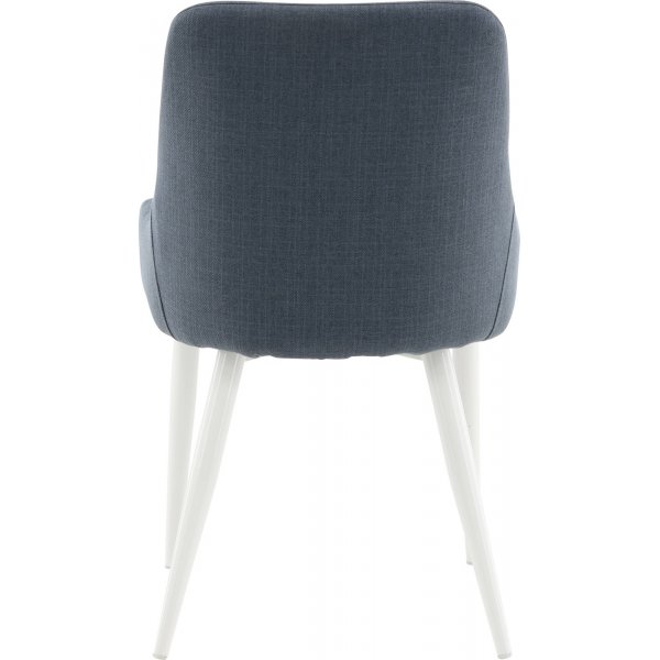 Paradis spisestol - Bl/hvit