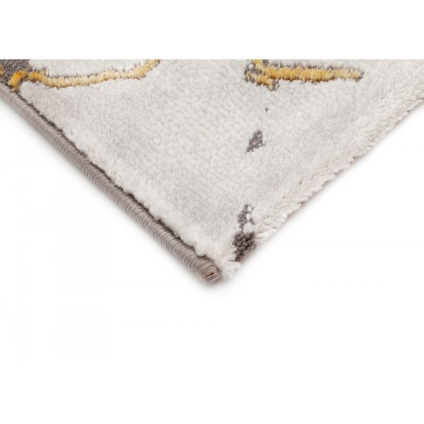 Maskinvevet teppe - Craft Concrete Gull Maskinvevet teppe - Craft Concrete Gull