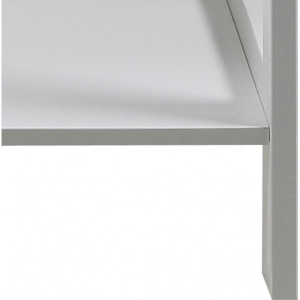 Wally stigehylle 95 cm - Hvit