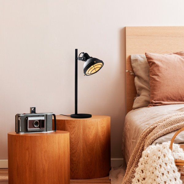 Spoly bordlampe - Sort Spoly bordlampe - Sort