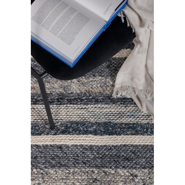 Teg ullteppe - Marinebl�/gr�