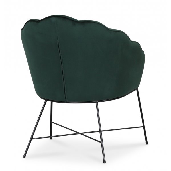 Mirò lenestol - Grønn fløyel Mirò lenestol - Grønn fløyel